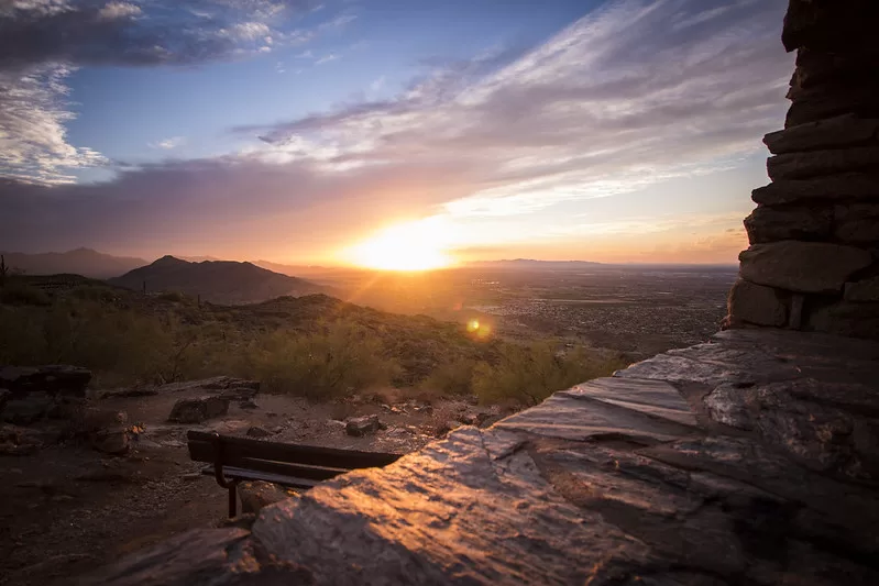 South Mountain in Phoenix, AZ.

