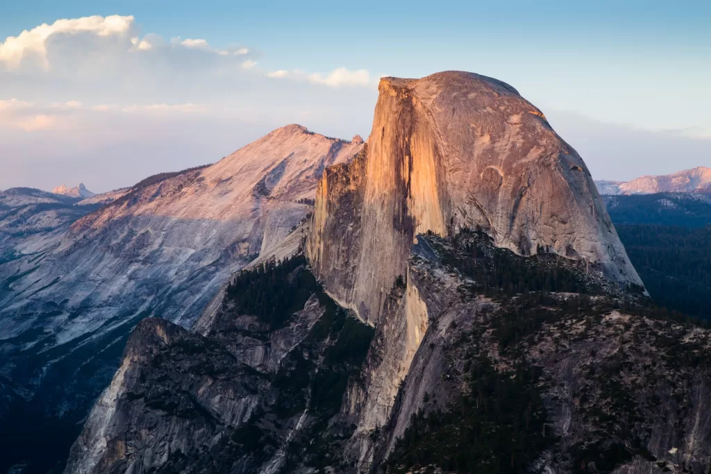 Half Dome, one of the most iconic hikes in Yosemite National Park