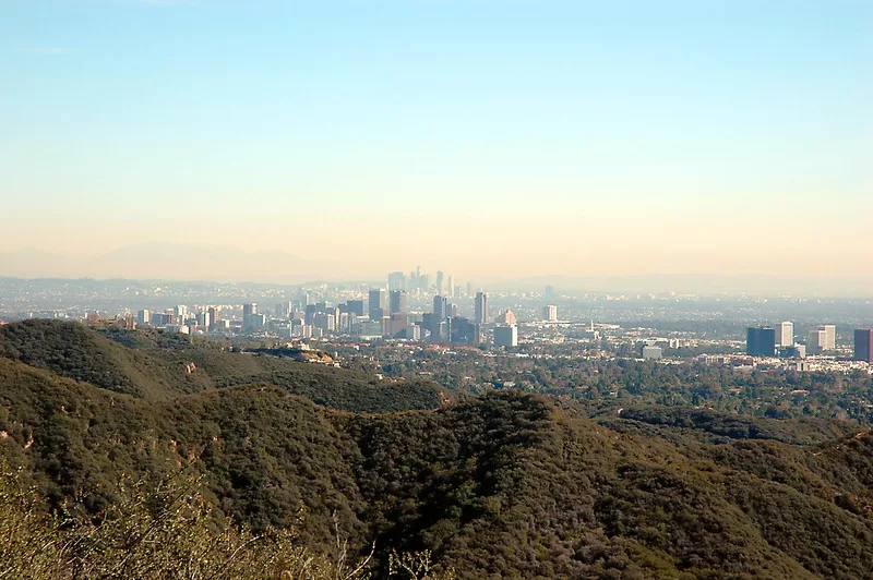 City of Quartz
Los Angeles from the top of Temescal Canyon trail.

