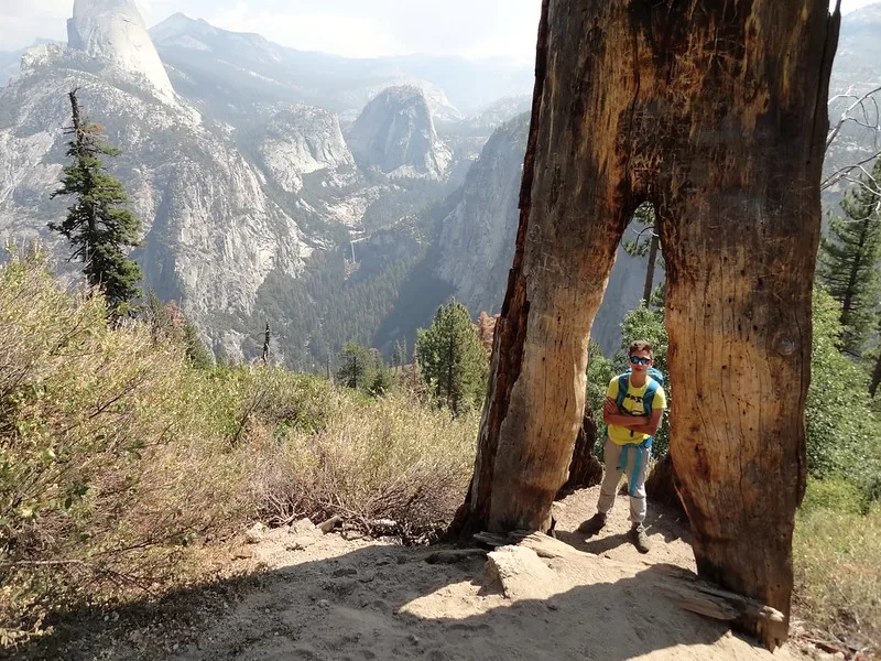 Panorama Trail, Yosemite
First section of Panorama Trail below Glacier Point, Yosemite National Park, California

