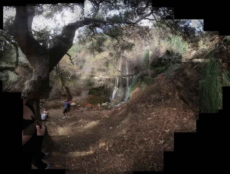 Panorama of Escondido Falls, lower tier.

Malibu, California.

