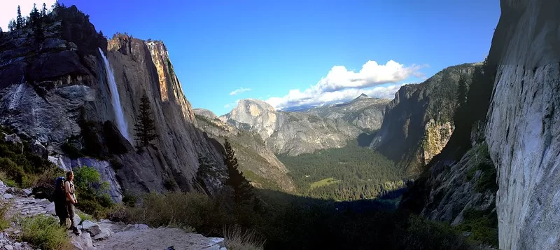 On the Yosemite Falls Trail