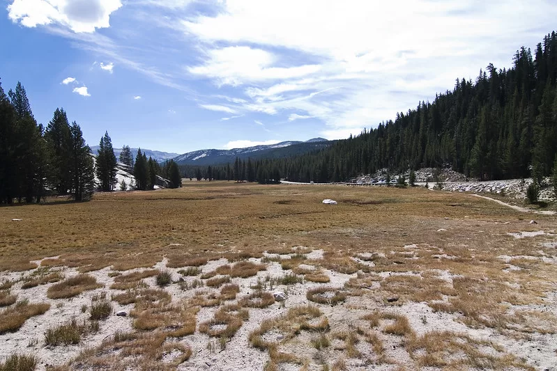 Hike to Glen Aulin
Tuolumne Meadows looking east just below Pothole Dome