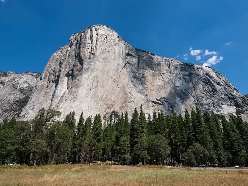 El Capitan mountain in Yosemite National Park, California